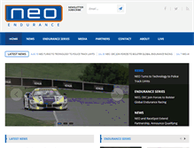 Tablet Screenshot of neo-endurance.com